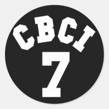 CBCI 7 - Central Bible College International Sticker