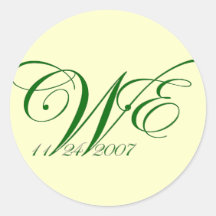 Cece and Gene Round Sticker