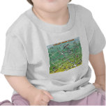 Cedar Park Texas Cartoon Map Tee Shirts