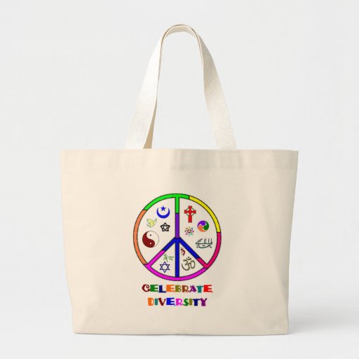 Celebrate Diversity Canvas Bag