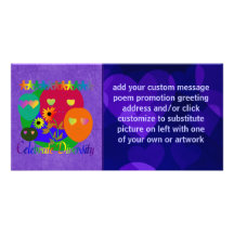Celebrate Diversity Picture Card