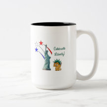 Celebrate Liberty Coffee Mugs