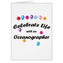 Celebrate Oceanographer Card