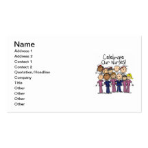 Celebrate Our Nurses Business Cards
