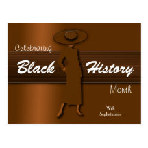Celebrating Black History Month (Post Card)