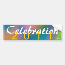 Celebration 2011 Bumper Sticker-Customise
