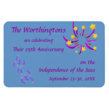 Celebration Cruise Cabin Door Marker Vinyl Magnet