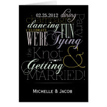 Celebration Fonts Card