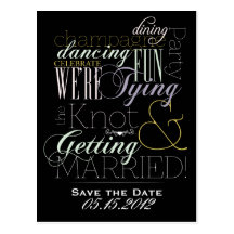 Celebration Fonts Postcard