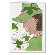 Celebration of life greeting cards