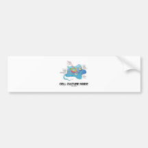 Cell Culture Inside (Eukaryotic Cell) Bumper Stickers