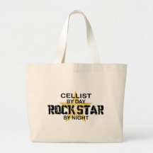 Cellist Rock Star by Night Bag