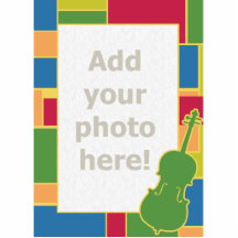 Cello Colorblocks Photo Sculpture