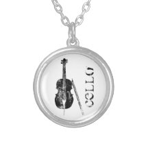 Cello Necklace