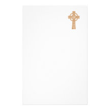 Celtic Cross Custom Stationery