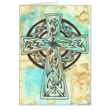 Celtic Cross Greeting Card