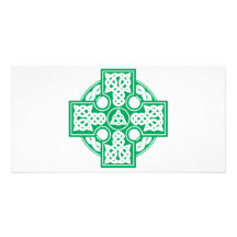 Celtic cross v2 photo card template