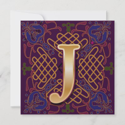 Celtic Letter J