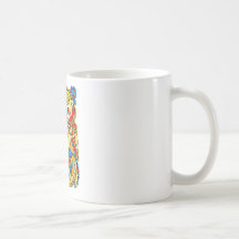 Celtic Illumination - Horse and Lion Coffee Mug