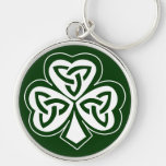 Celtic Knot Shamrock Key Chains