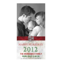 Celtic Knot Triskelion Holiday Christmas Photo Picture Card