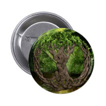 Celtic Tree Of Life Pinback Button