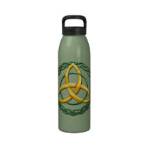 Celtic Trinity Knot Reusable Water Bottle