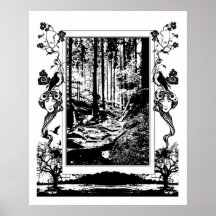 celtic woods posters