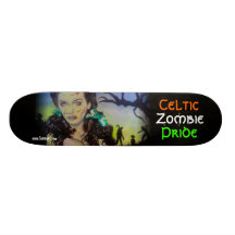 'Celtic Zombie Pride' Skateboard