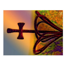 Cemetery Art, St. John Cemetery, Crabapple, TX Post Cards