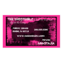 Cemetery Business Card