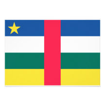 Central African Republic Flag Invites