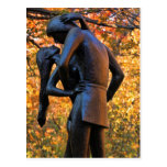 Central Park Autumn: Romeo & Juliet Statue 01 Post Cards