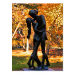 Central Park Autumn: Romeo & Juliet Statue 02 Postcard