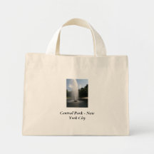 Central Park - New York City Canvas Bag