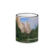 Central Park Wide Coffee Mug