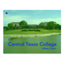 Central Texas College, Killeen Texas Post Card