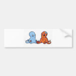 cephalopod <3 bumper stickers