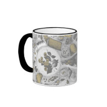 Ceramics puzzle design mug