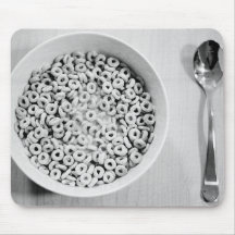 Cereal and Spoon Mousepad