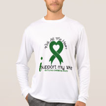 Cerebral Palsy I Support My Wife Tshirts