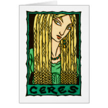 Ceres Greeting Card
