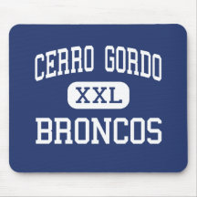 Cerro Gordo - Broncos - Junior - Cerro Gordo Mousemats