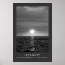 Certainty Poster