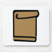 Certificate document mousepad
