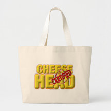 Certified CheeseHead Canvas Bags