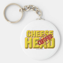 Certified CheeseHead Keychains
