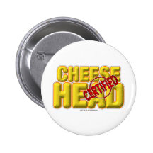 Certified CheeseHead Pin