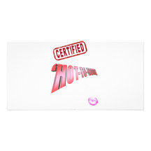 CERTIFIED ‘HOT-TO-TROTTIE!’ PERSONALIZED PHOTO CARD