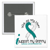 Cervical Cancer I Support My Granny Pins